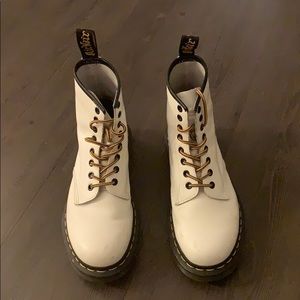 Women’s Dr. Martens 1460 8-Eye Boot - White